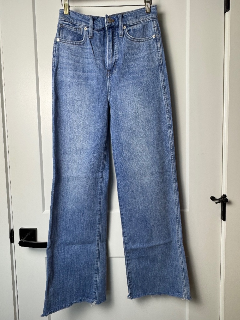 Madewell high rise flare jeans
